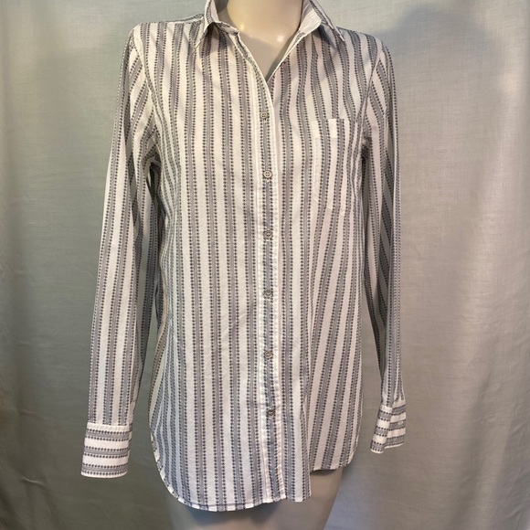 J. Crew striped button down shirt - Picture 1 of 4